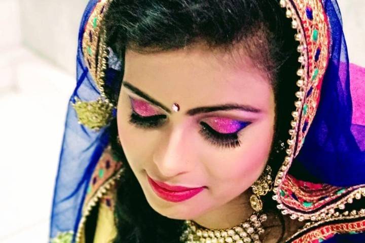 Bridal makeup