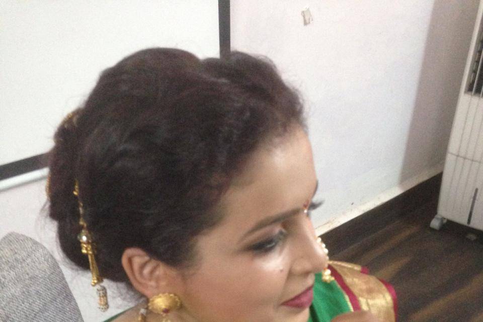 Bridal makeup