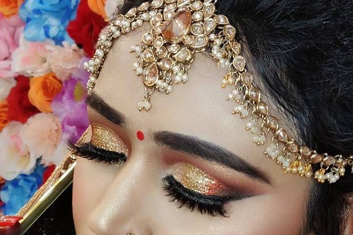 Bridal makeup