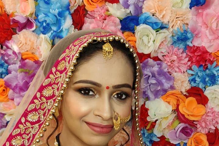 Bridal makeup