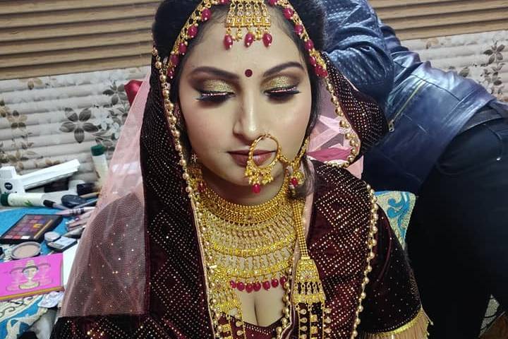 Bridal makeup