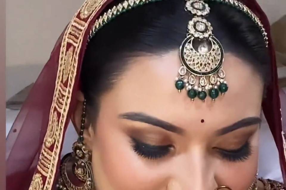 Bridal makeup