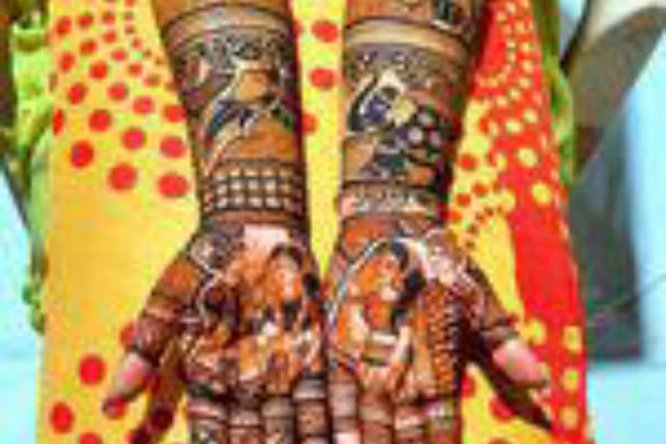 Bridal mehendi