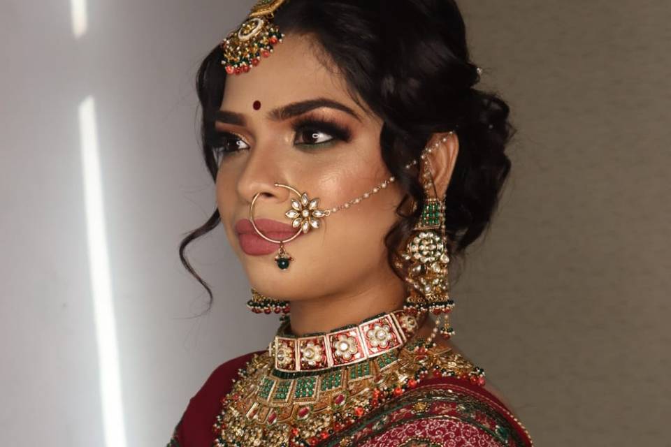 Bridal makeup