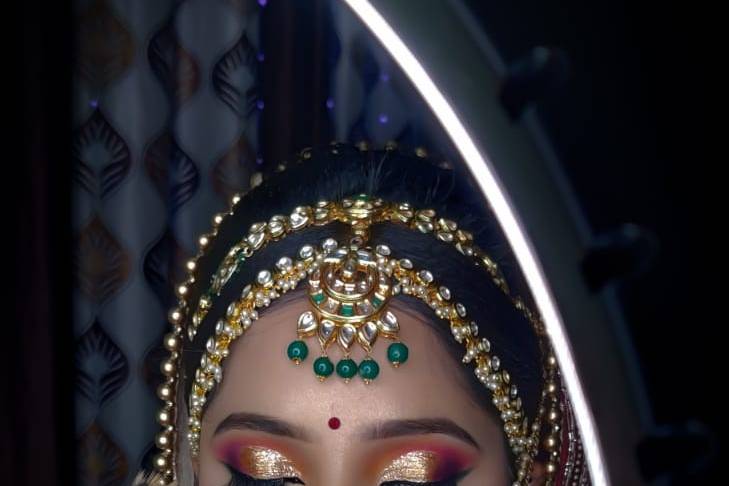 Bridal makeup