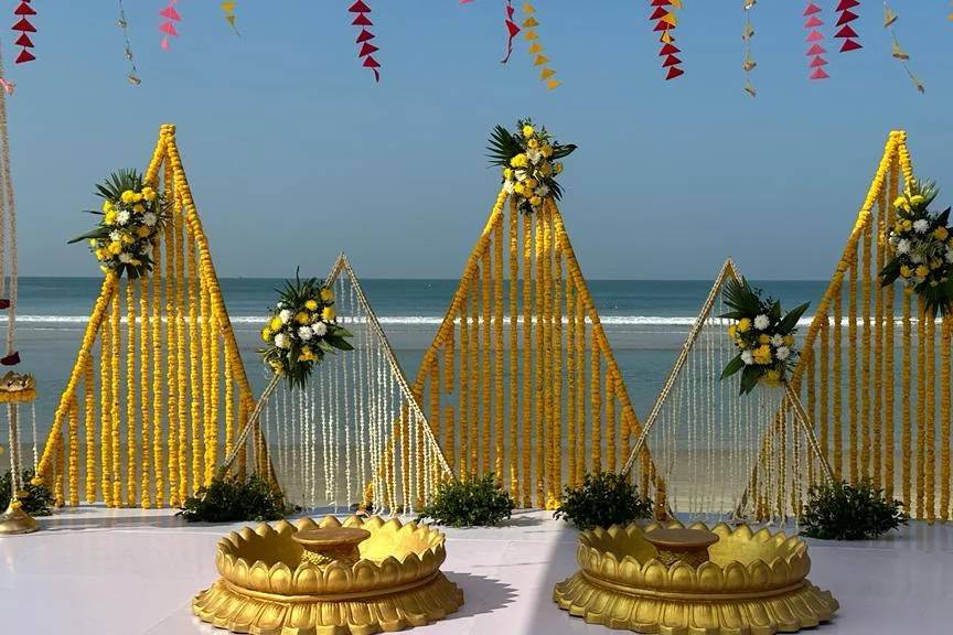 Haldi decor