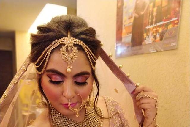 Bridal makeup