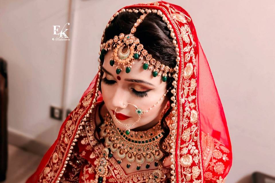 Bridal look