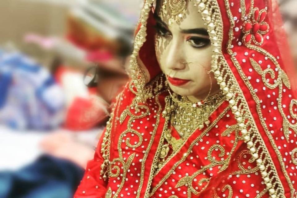 Bridal look