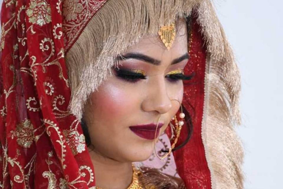 Bridal makeup