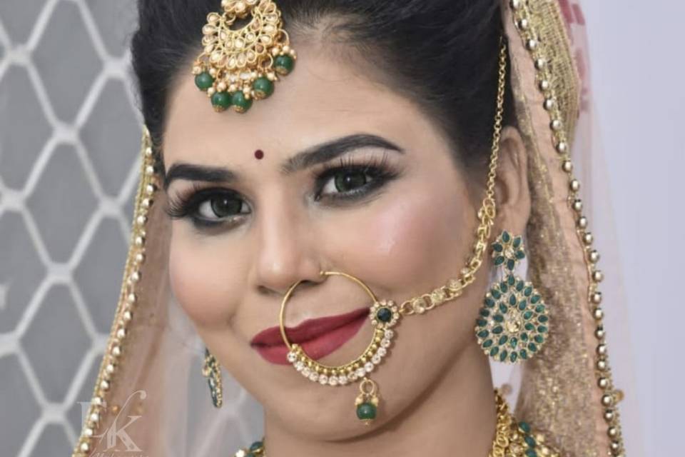 Bridal makeup