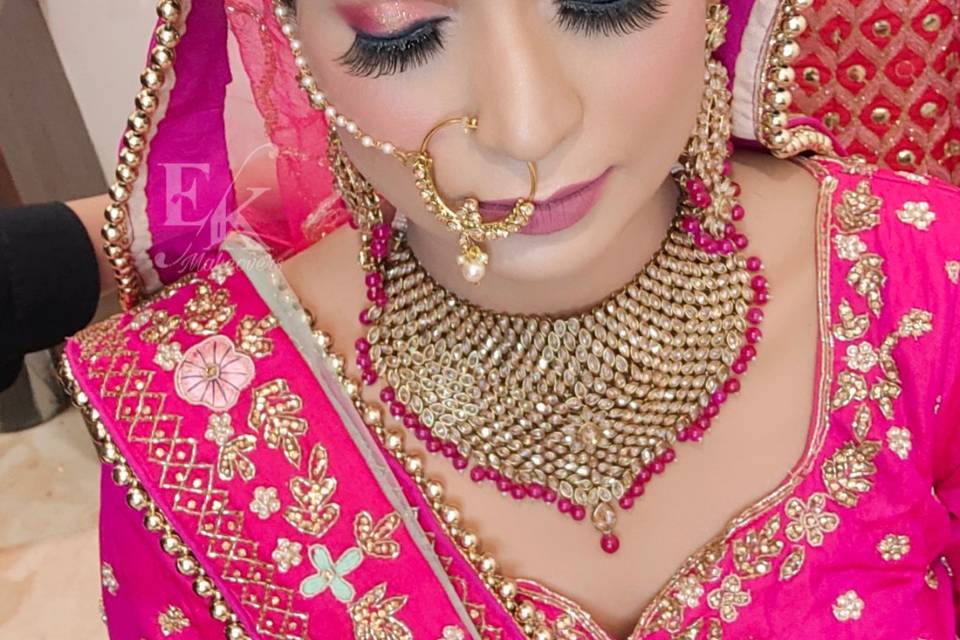 Bridal makeup