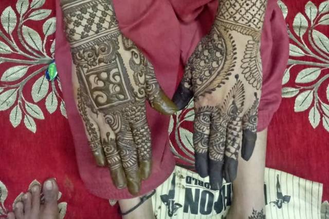 Newly Bride Mehndi Design| अगर आपकी शादी होने जा रही है तो ऐसे लगाएं मेहंदी  का डिजाइन | *Boldsky - video Dailymotion