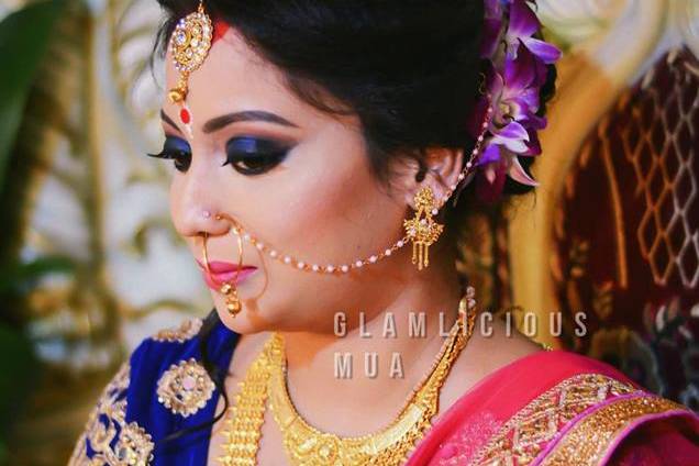 Bridal makeup