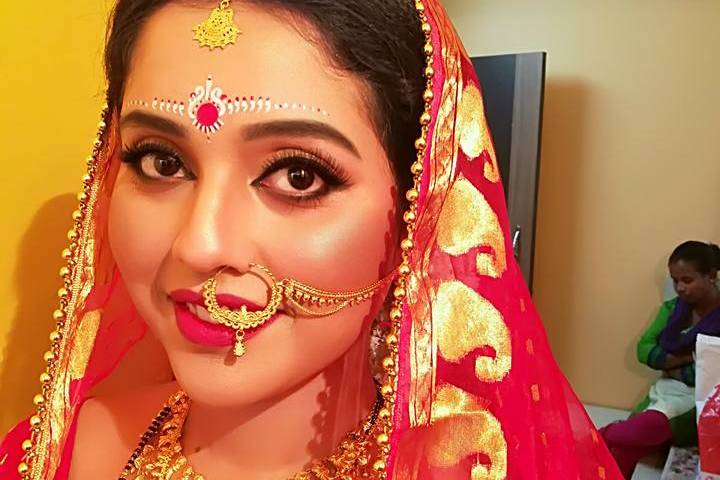 Bridal makeup