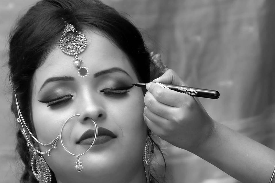 Bridal makeup