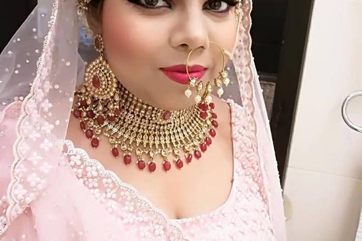 Bridal makeup