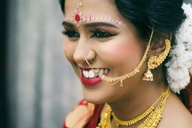 Bridal makeup