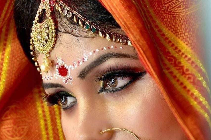 Bridal makeup