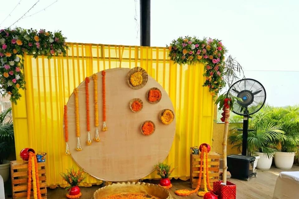 Haldi decor