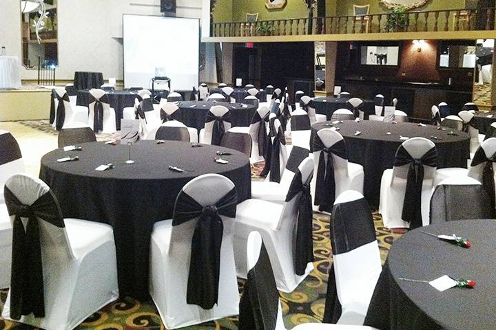 Corporate event seating