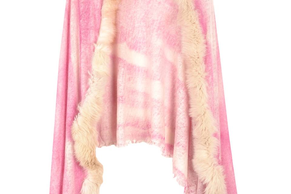 Shaded Fur Cape