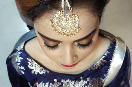 Bridal makeup