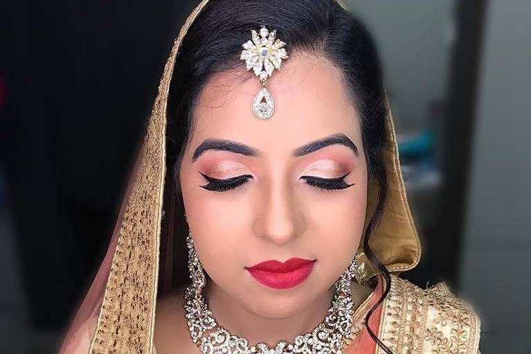 Bridal makeup