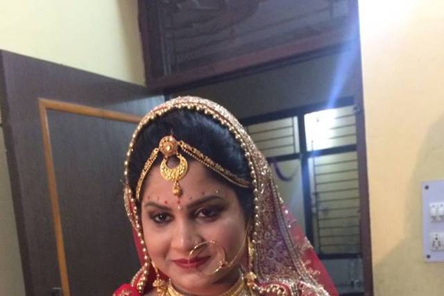 Bridal makeup