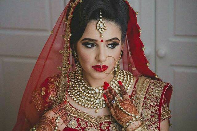 Bridal makeup