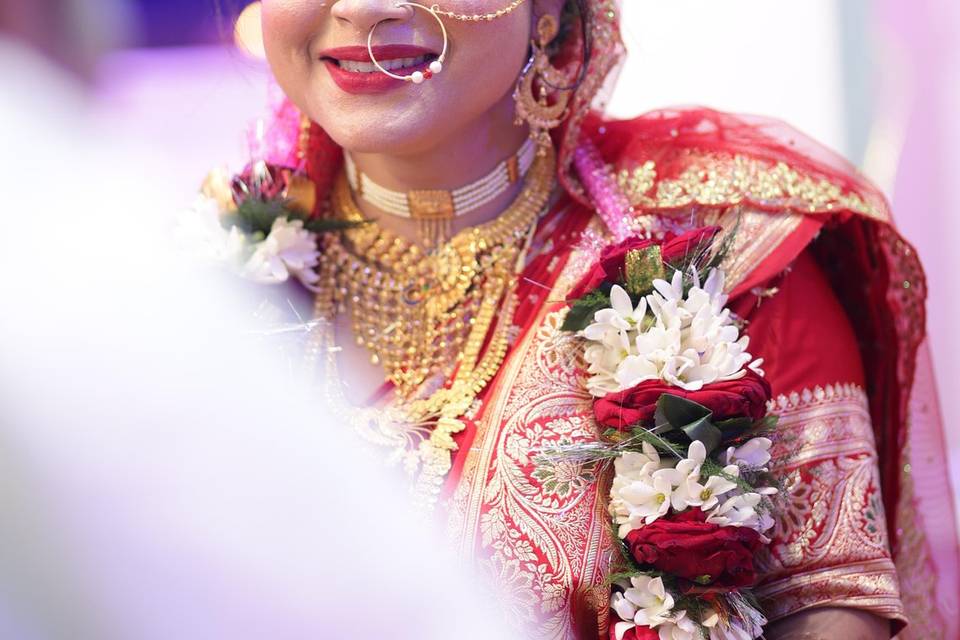 Traditional Bengali bride