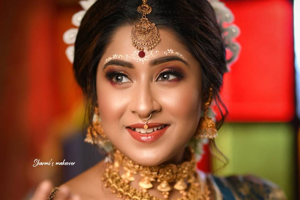 Modern Bengali bride