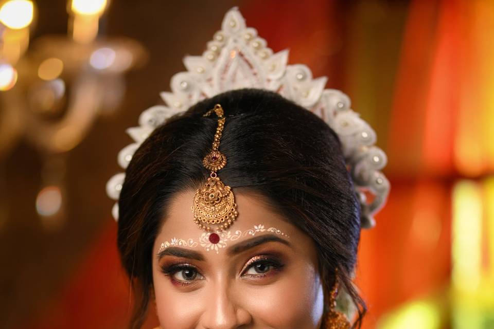 Modern Bengali bride