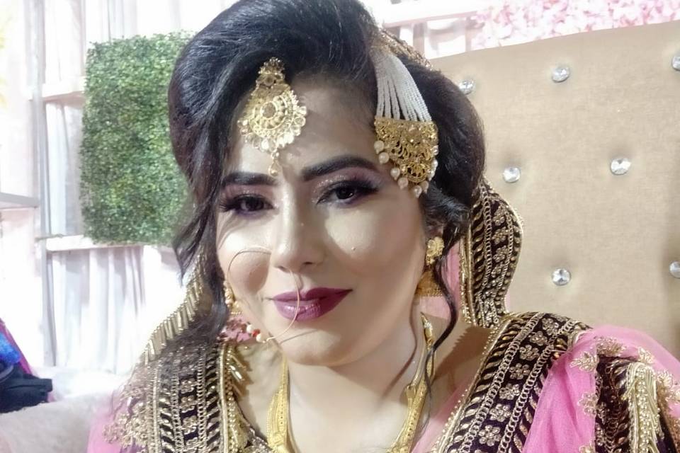 Bridal makeup