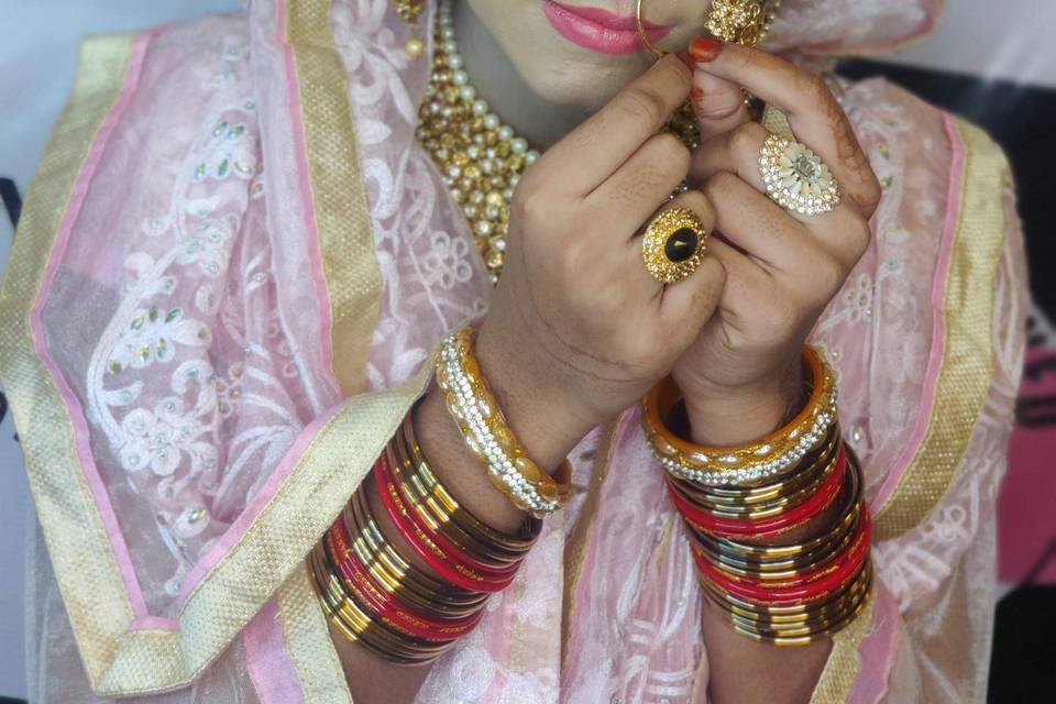 Bridal makeup