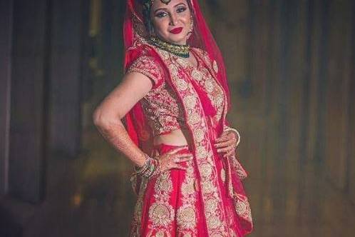 Bridal makeup
