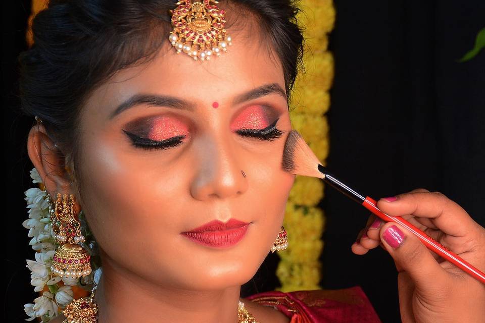 Bridal makeup