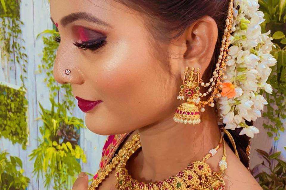 Bridal makeup