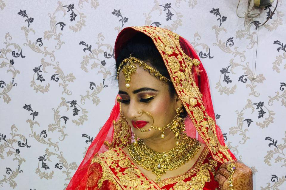 Bridal makeup