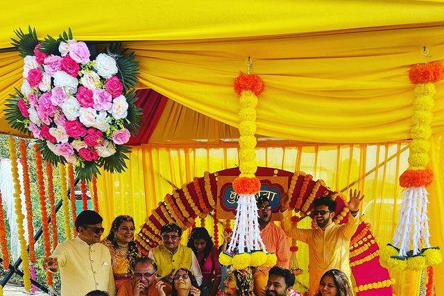 Haldi decor