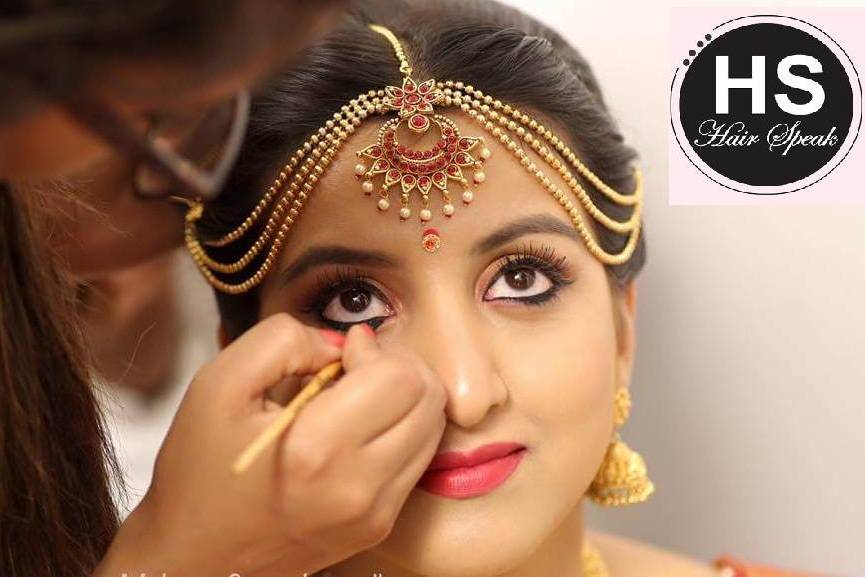 Bridal makeup