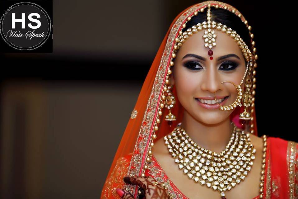 Bridal makeup