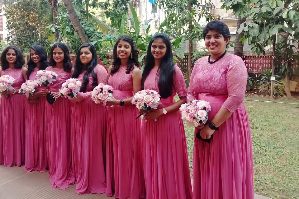 Bridesmaid dresses