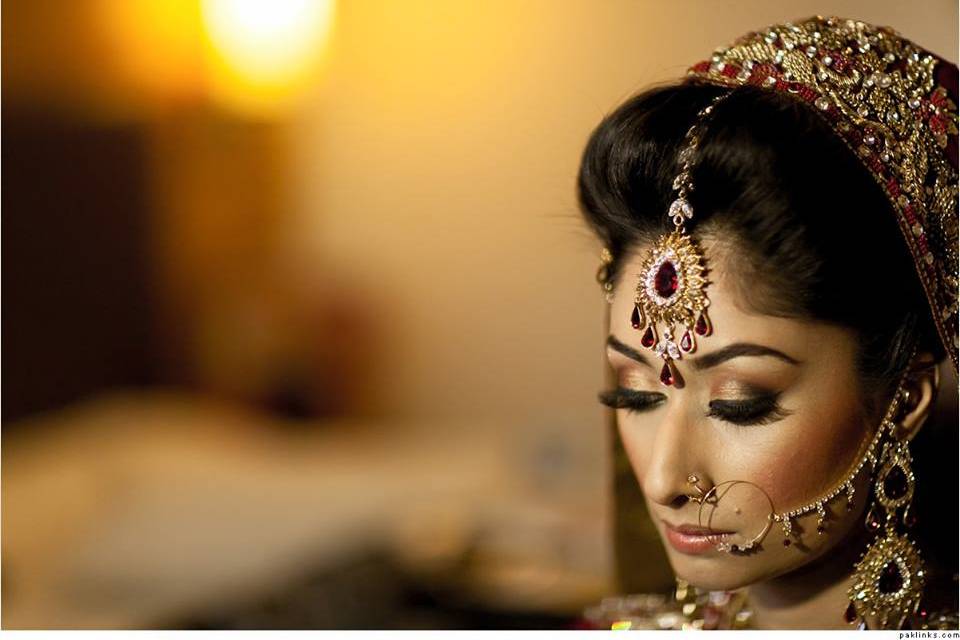 Bridal makeup