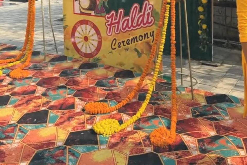 Haldi decor