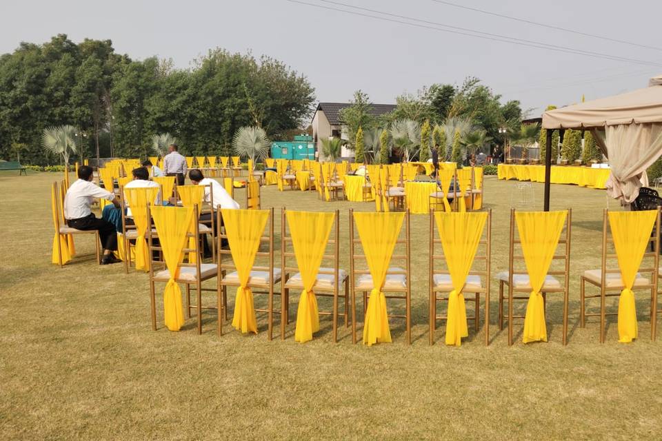 Haldi decor