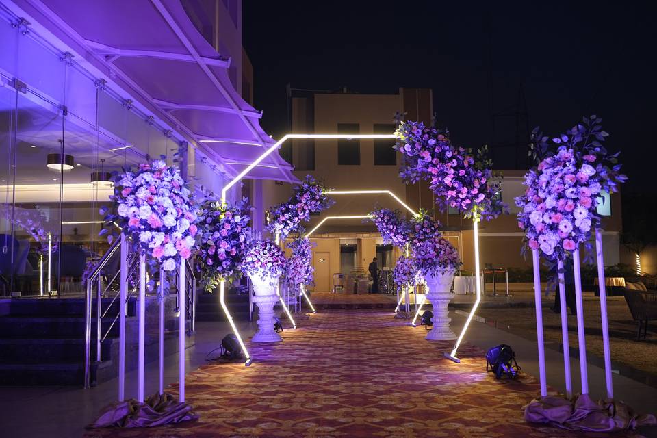 Entrance decor