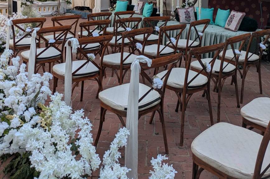 Sehen Area day wedding.