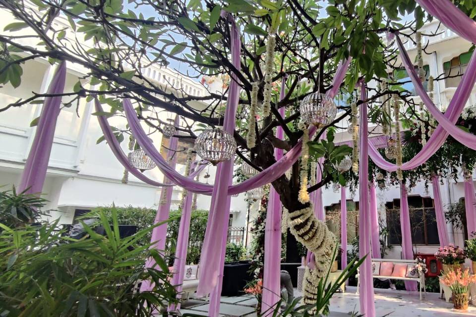 Morning decor.