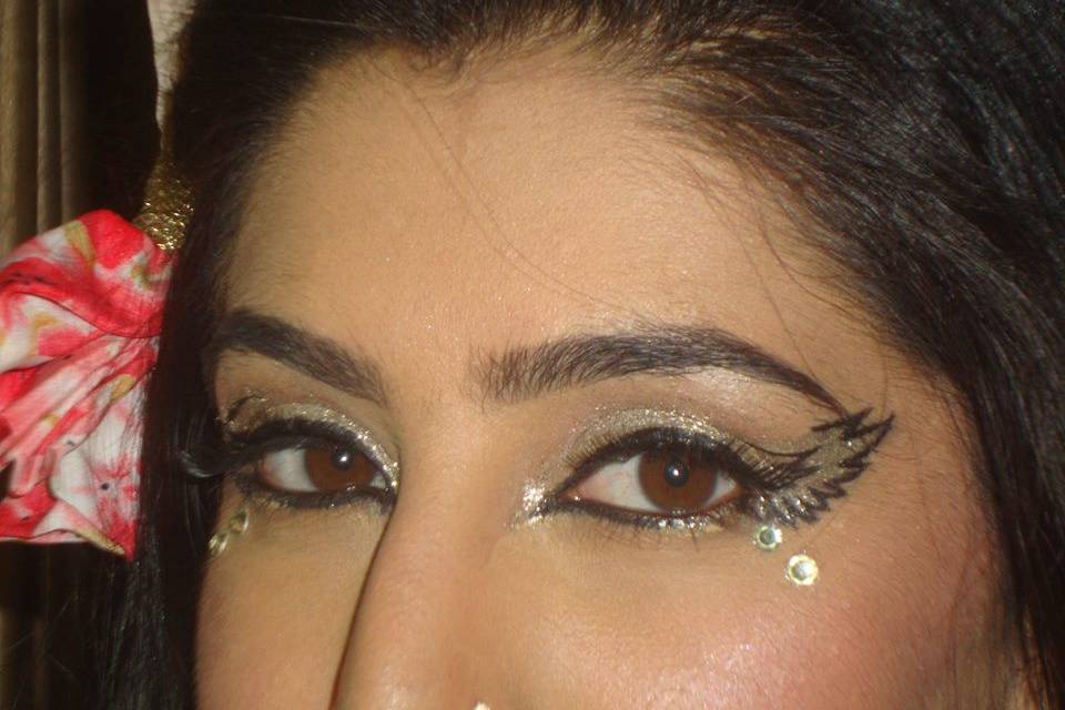 Bridal makeup